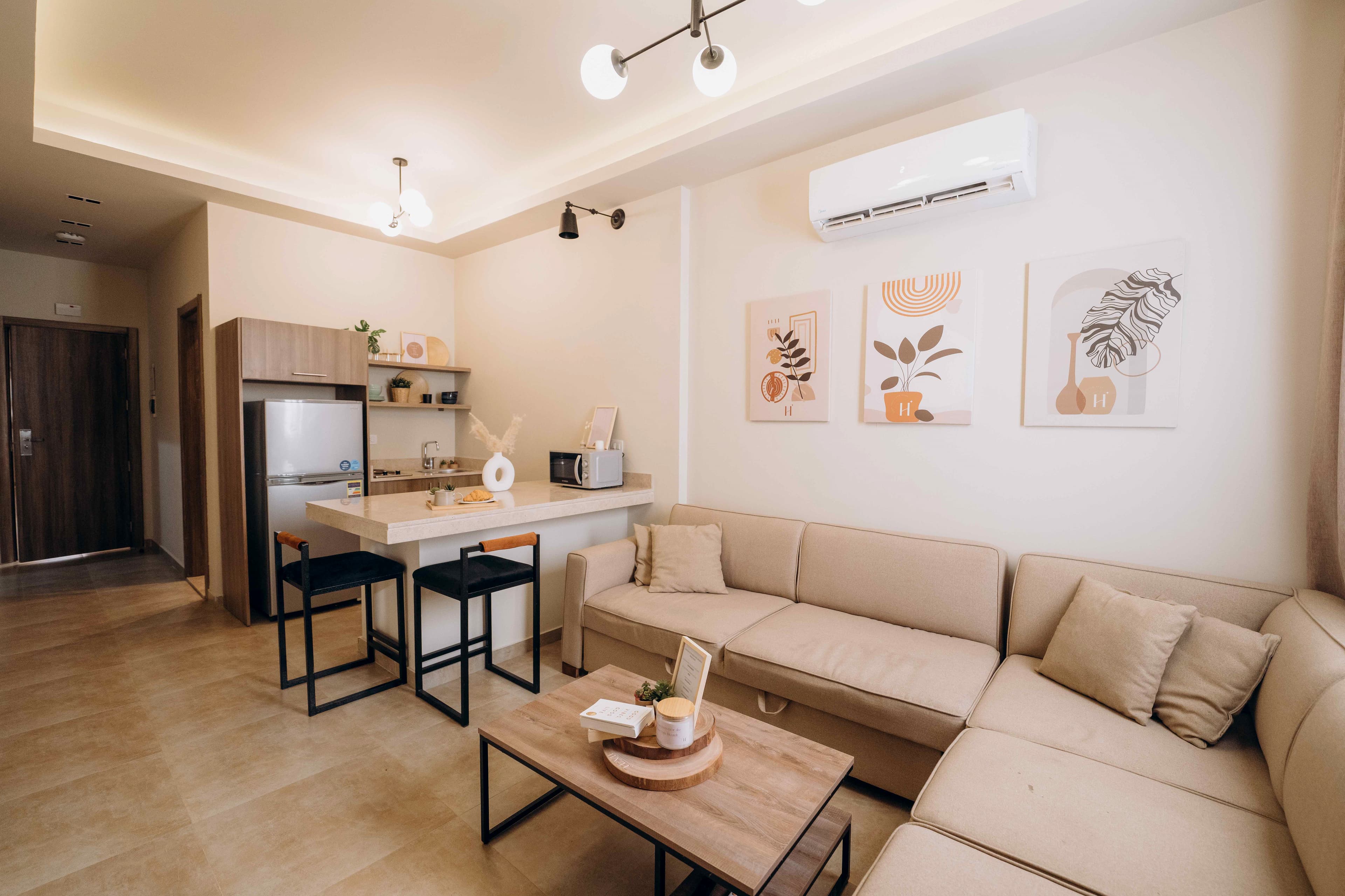 Luxury serviced apartments in Cairo, Egypt - Modern living spaces with premium amenities